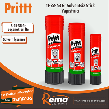 Pritt 11-22-43 Gr Solventsiz Stick Yapıştırıcı